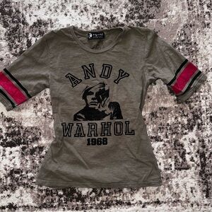 Hysteric Glamour x Andy Warhol top